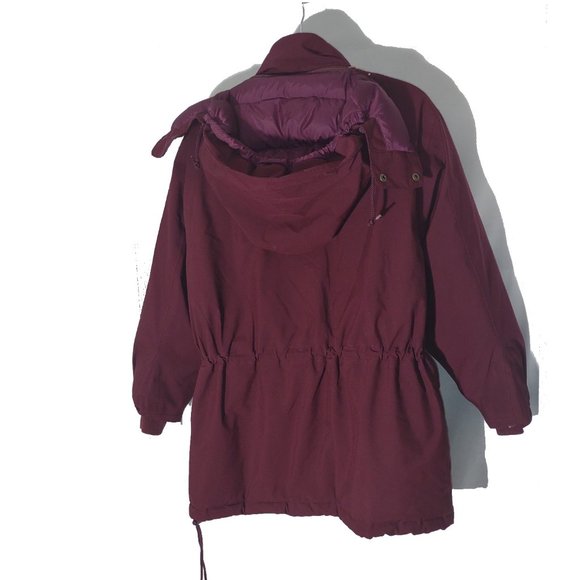 Hooded Gore Tex Ridgeline ( M ) Burgundy - Picture 2 of 3
